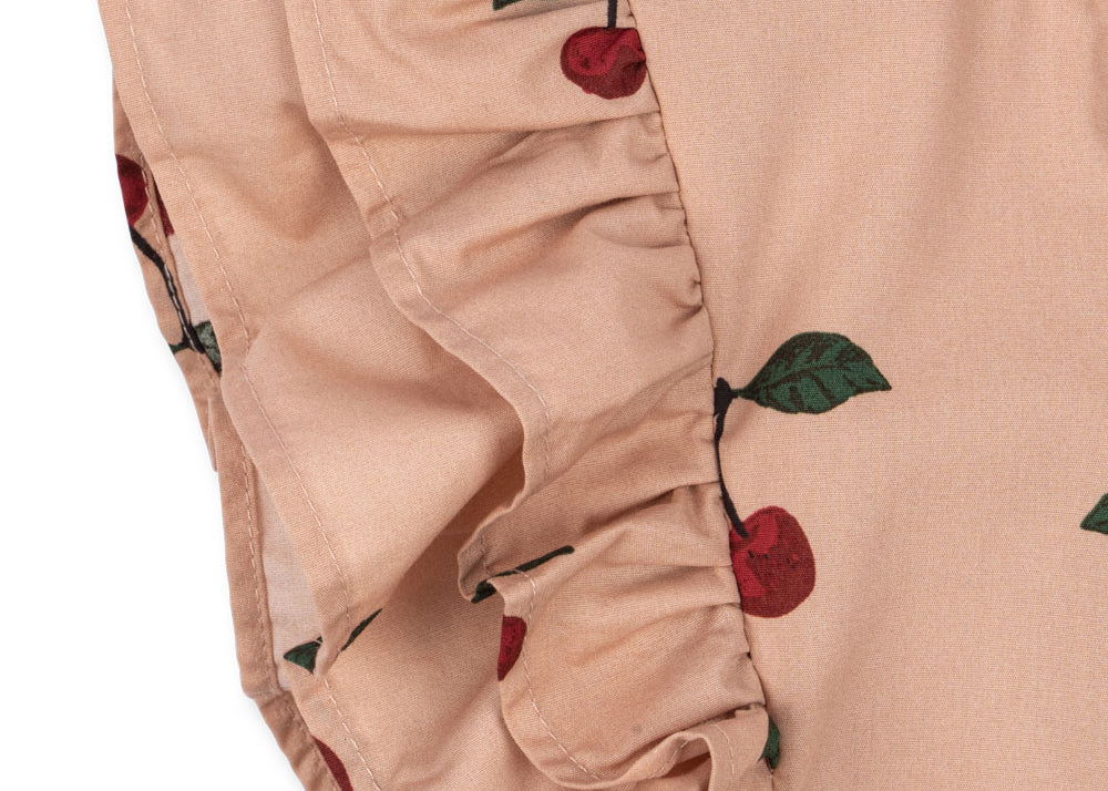Konges Sløjd A/S Kurzärmelige Blusen - Gewebt ma grande cerise blush