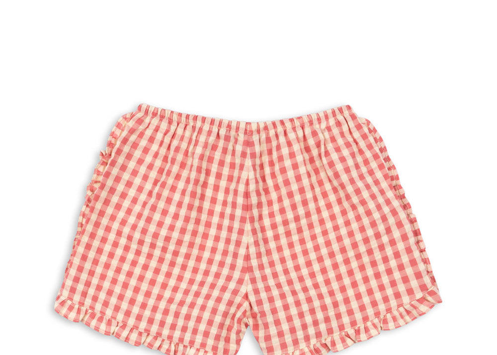 Konges Sløjd A/S Shorts & Pumphosen - Gewebt flamingo plume check