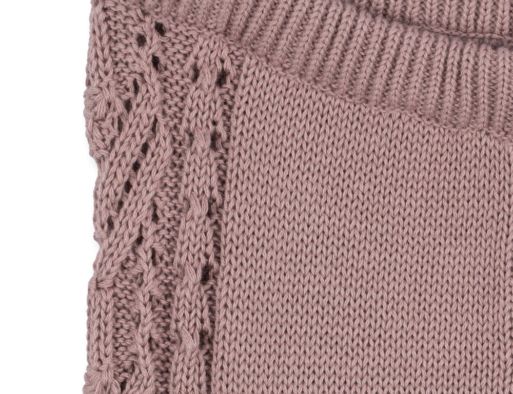 Konges Sløjd A/S KNITTED PANTS deauville mauve