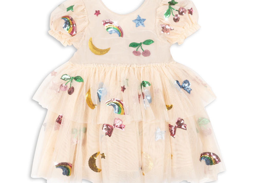 Konges Sløjd A/S WOVEN DRESSES rainbow twinkle