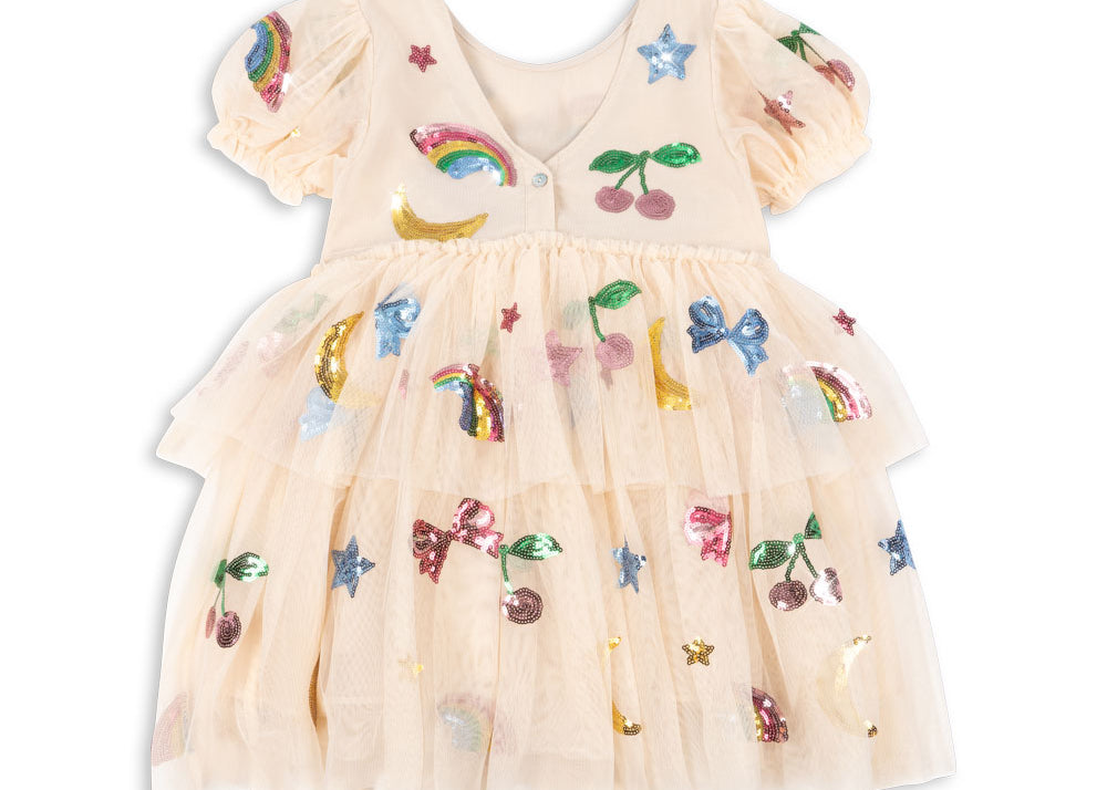 Konges Sløjd A/S WOVEN DRESSES rainbow twinkle