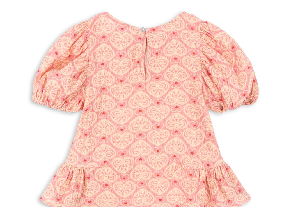 Konges Sløjd A/S Kurzärmelige Blusen - Gewebt lacy pink