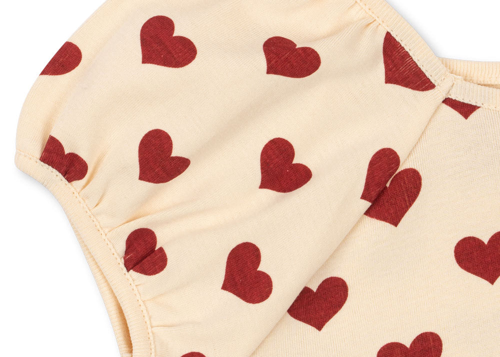 Konges Sløjd A/S Kleider - Jersey amour rouge