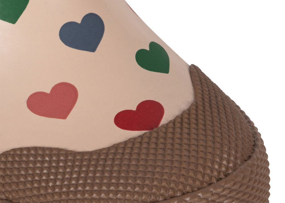Konges Sløjd A/S Gummistiefel coeur coloré