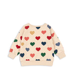 Konges Sløjd A/S Blusen - Jersey bon coeur coloré