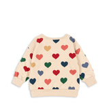 Konges Sløjd A/S Blusen - Jersey bon coeur coloré