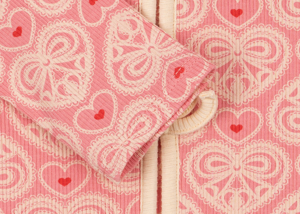 Konges Sløjd A/S Blusen - Jersey lacy rose