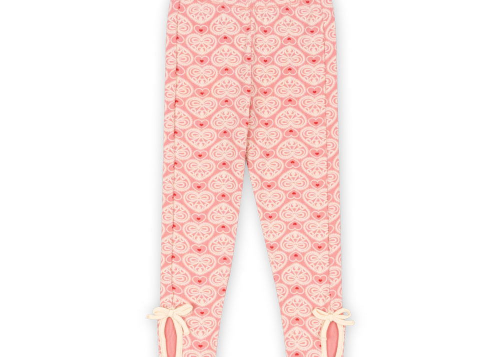 Konges Sløjd A/S Hosen - Jersey lacy rose