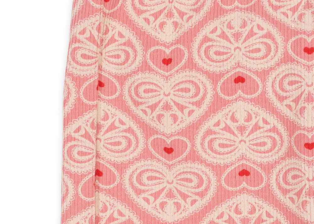 Konges Sløjd A/S Hosen - Jersey lacy rose
