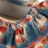 Konges Sløjd A/S Badeschuhe cherry bow blue