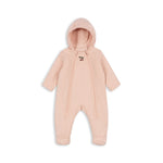 Konges Sløjd A/S Strampler mit Kaputze cameo rose