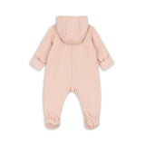 Konges Sløjd A/S Strampler mit Kaputze cameo rose