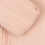 Konges Sløjd A/S Strampler mit Kaputze cameo rose