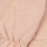 Konges Sløjd A/S Strampler mit Kaputze cameo rose