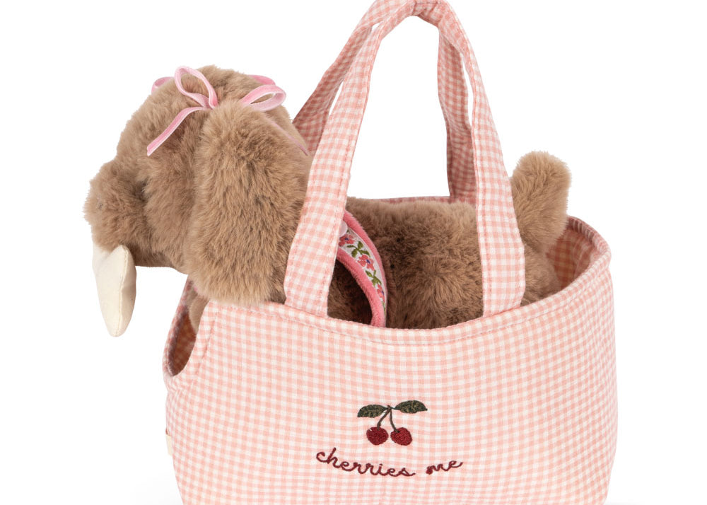 Konges Sløjd A/S Teddybäre pink check