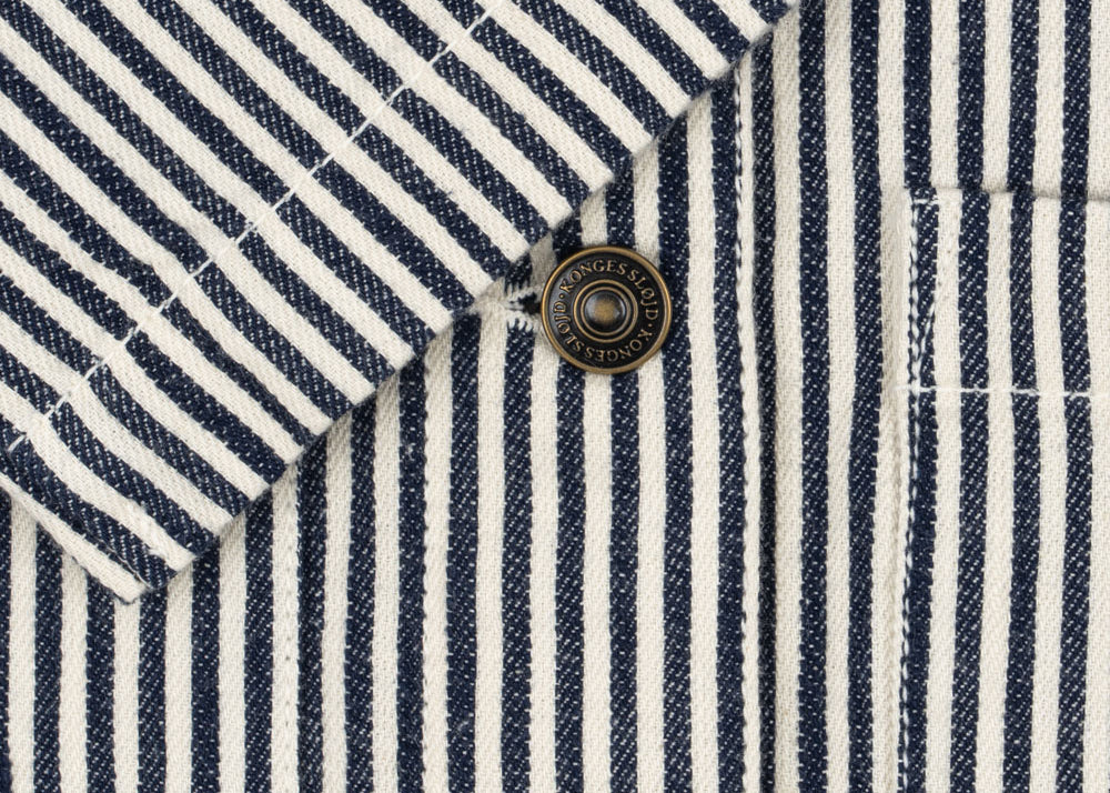 Konges Sløjd A/S Blusen - Gewebt naval stripe