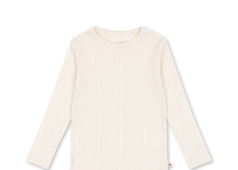 Konges Sløjd A/S Blusen - Jersey antique white