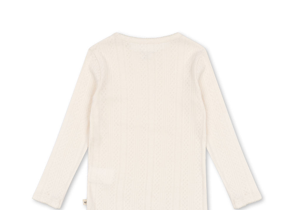 Konges Sløjd A/S Blusen - Jersey antique white