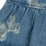 Konges Sløjd A/S WOVEN DRESSES bella bow blu