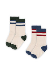 Konges Sløjd A/S Socken multi stribe