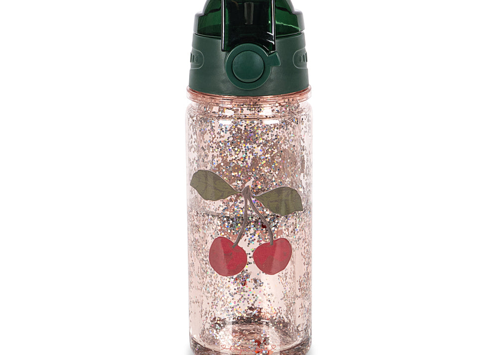 Konges Sløjd A/S DRINKING BOTTLES cherry glitter