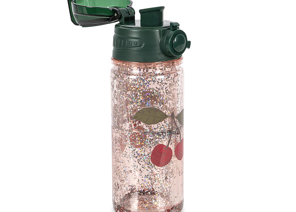 Konges Sløjd A/S DRINKING BOTTLES cherry glitter