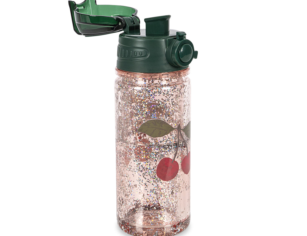 Konges Sløjd A/S DRINKING BOTTLES cherry glitter