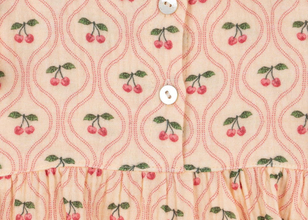 Konges Sløjd A/S Einteiler und Overalls - Gewebt cherry pink motif