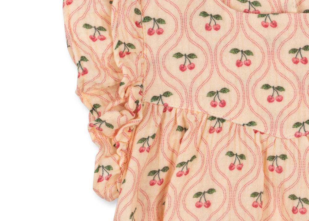 Konges Sløjd A/S Einteiler und Overalls - Gewebt cherry pink motif