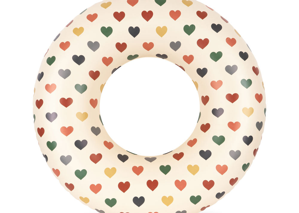 Konges Sløjd A/S Schwimmring bon coeur coloré