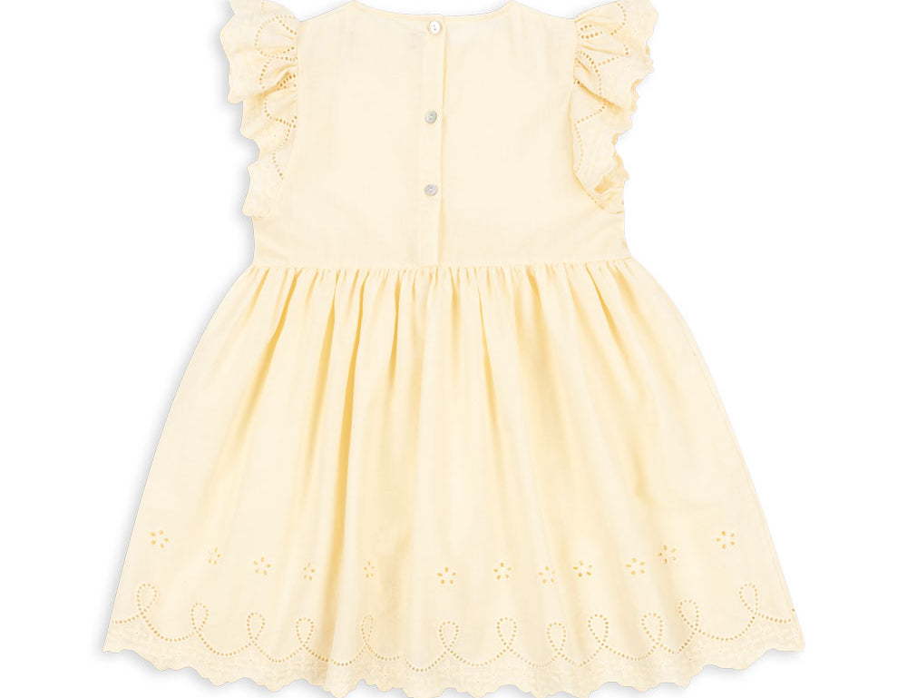 Konges Sløjd A/S WOVEN DRESSES cloud cream