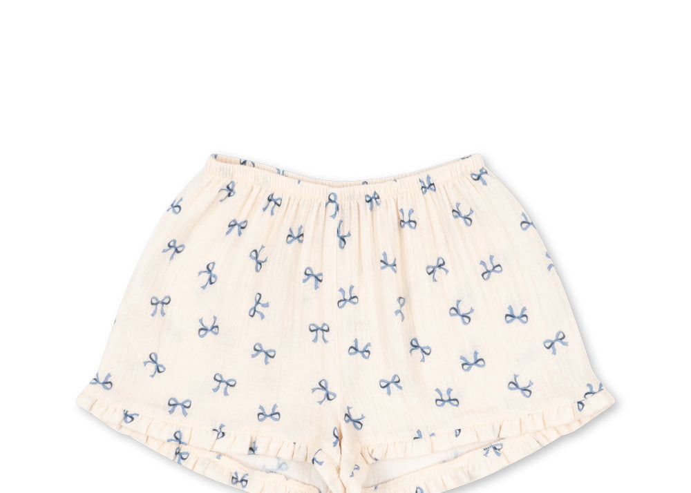 Konges Sløjd A/S Shorts & Pumphosen - Gewebt bow bleu