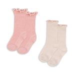 Konges Sløjd A/S Socken rose/off white