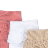 Konges Sløjd A/S Socken sand/optic white/raspberry
