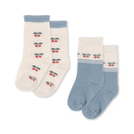Konges Sløjd A/S Socken cherry mix