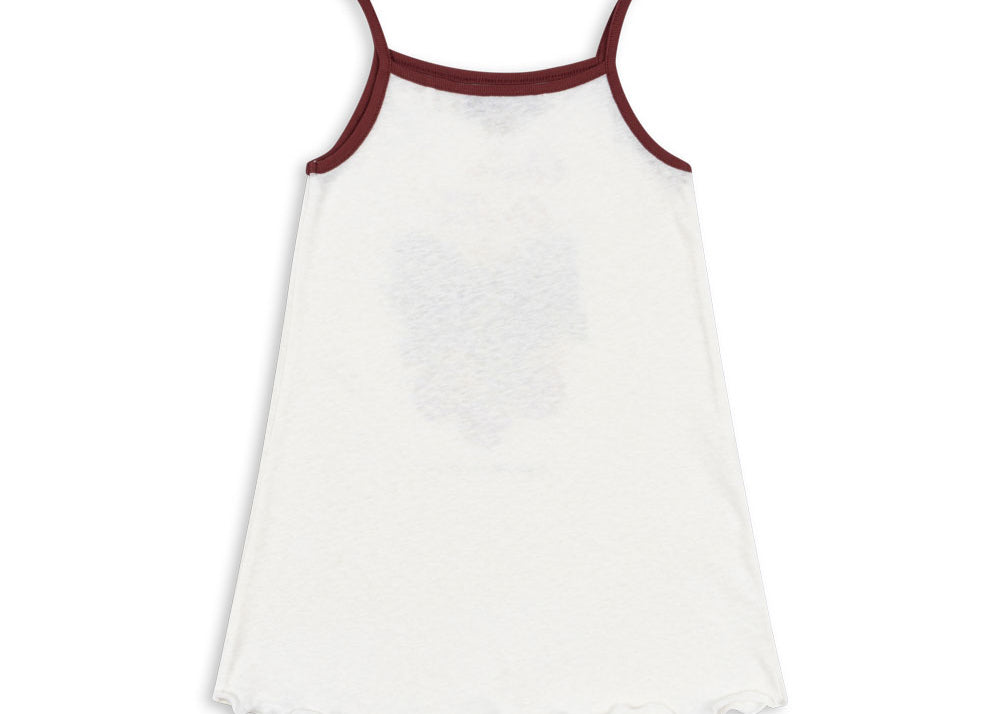 Konges Sløjd A/S Kleider - Jersey off white/amarena