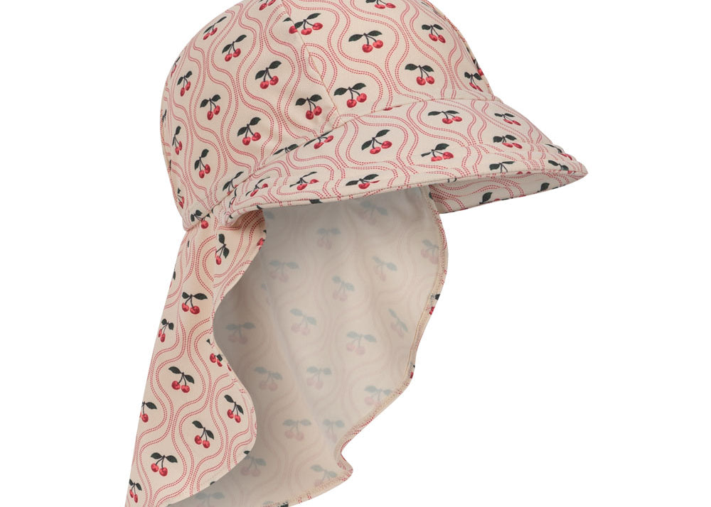 Konges Sløjd A/S UV Sonnenhüte cherry pink motif