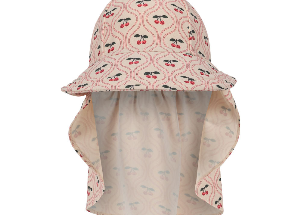 Konges Sløjd A/S UV Sonnenhüte cherry pink motif