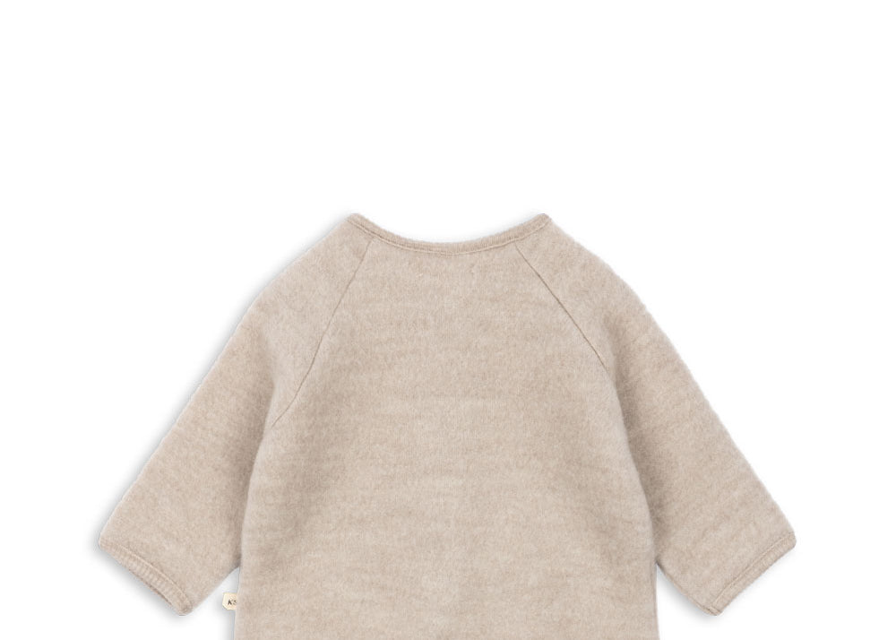 Konges Sløjd A/S Blusen - Jersey oatmeal melange