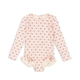 Konges Sløjd A/S Badeanzüge cherry pink motif