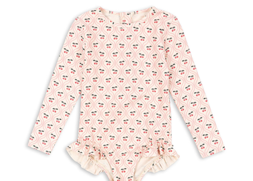 Konges Sløjd A/S Badeanzüge cherry pink motif