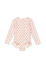 Konges Sløjd A/S Badeanzüge cherry pink motif