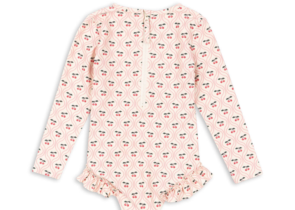 Konges Sløjd A/S Badeanzüge cherry pink motif