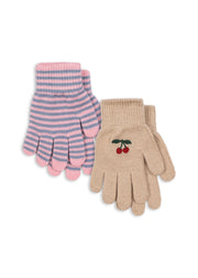 Konges Sløjd A/S Handschuhe cherry/stripe