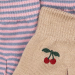 Konges Sløjd A/S Handschuhe cherry/stripe