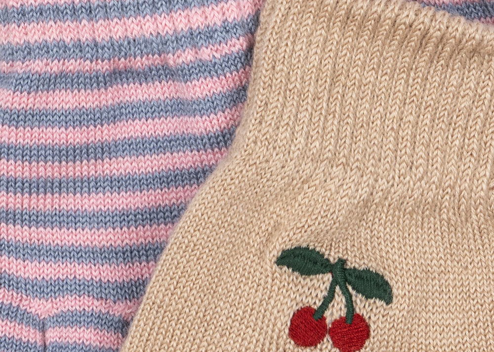 Konges Sløjd A/S Handschuhe cherry/stripe