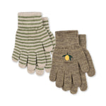 Konges Sløjd A/S Handschuhe lemon/stripe