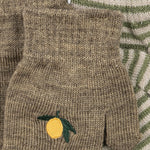 Konges Sløjd A/S Fäustlinge lemon/stripe