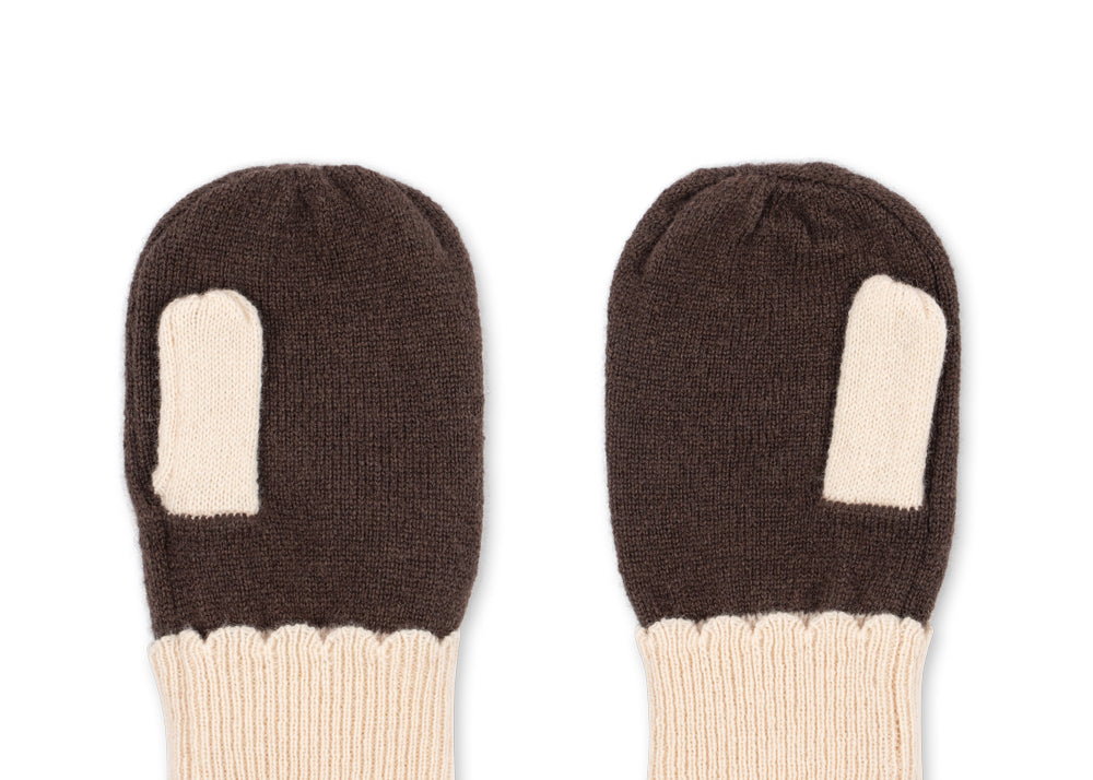 Konges Sløjd A/S GLOVES chocolate brown