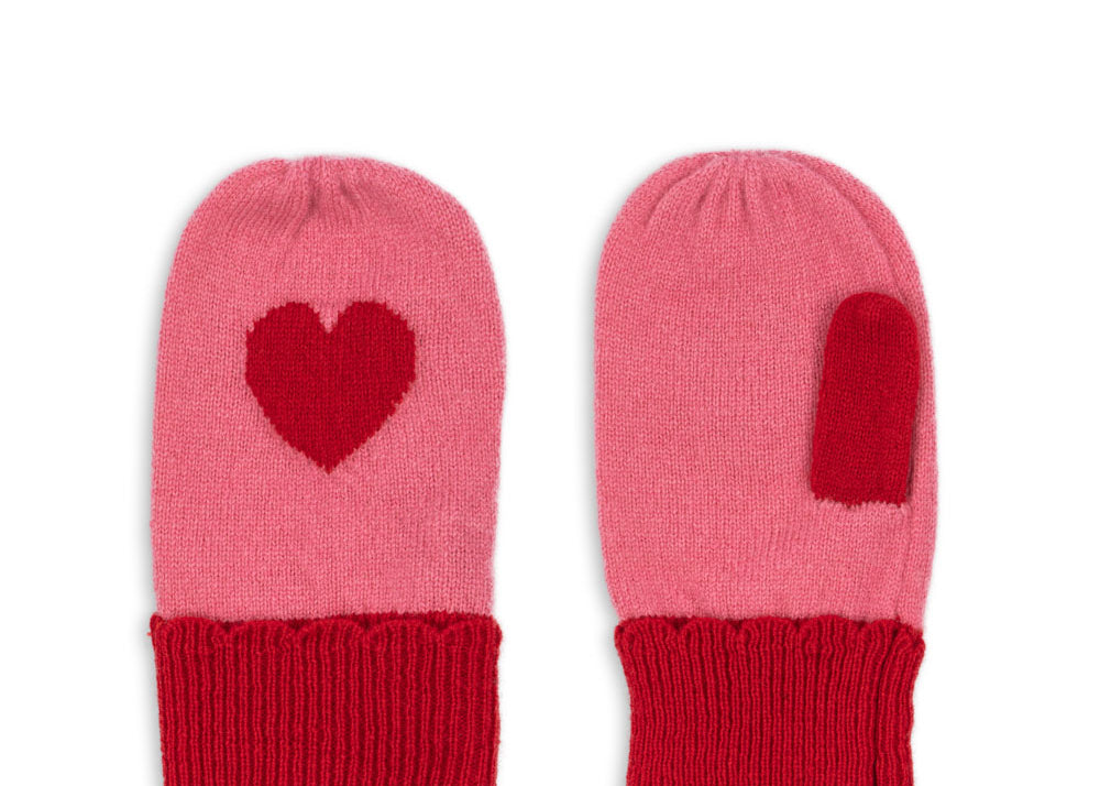 Konges Sløjd A/S Fäustlinge pink